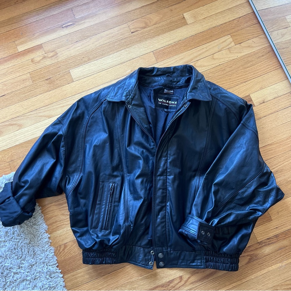 Vintage Wilson’s Leather Bomber Jacket